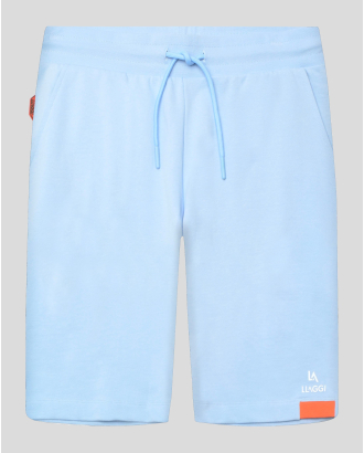 СВЕТЛОСИНИ СПОРТНИ БЕРМУДИ С РЕГУЛИРАЩИ ВРЪЗКИ 