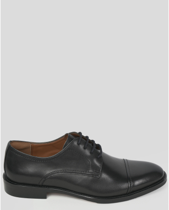 ЧЕРНИ КЛАСИЧЕСКИ ОБУВКИ ОТ 100% ЕСТЕСТВЕНА ГЛАДКА КОЖА