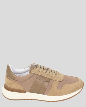 КОМБИНИРАНИ СПОРТНИ ОБУВКИ ТИП МАРАТОНКИ С УКРАСИТЕЛНИ ШЕВОВЕ