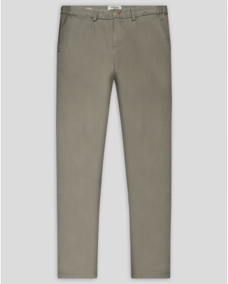 ЧИНО ПАНТАЛОН С ФИНА СТРУКТУРА В ЦВЯТ КАКИ MODERN FIT