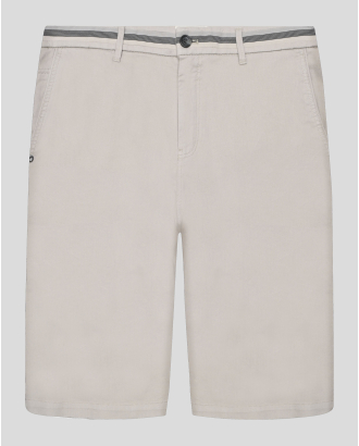 СИВИ БЕРМУДИ С ИТАЛИАНСКИ ДЖОБОВЕ И МЕТАЛНО ЛОГО