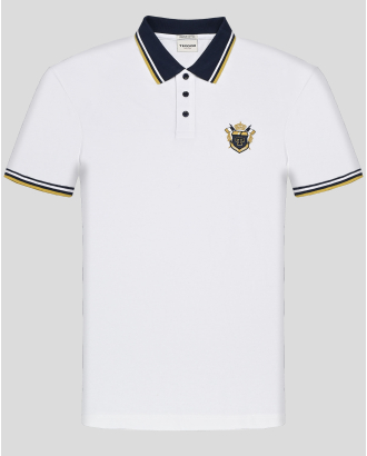 БЯЛА ТЕНИСКА ОТ PREMIUM ПАМУК С БРОДЕРИЯ