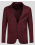 КЛАСИЧЕСКО ВТАЛЕНО САКО С ДВА ШЛИЦА В БОРДО /ЧАСТ ОТ КОСТЮМ/