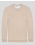 БЕЖОВА БЛУЗА ОТ PREMIUM ПАМУК С КОНТРАСТНА ДЕСЕНАЦИЯ И ЛОГО