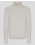 СТРУКТУРЕН ПУЛОВЕР С ВИСОКА ПОЛО ЯКА ОТ PREMIUM ПАМУК В МРАМОРНО БЯЛО 