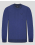 СИН МЕЛАНЖИРАН ПУЛОВЕР ОТ PREMIUM ПАМУК С ДЕСЕНАЦИИ