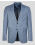 СВЕТЛОСИНЬО КЛАСИЧЕСКО САКО МЕЛАНЖ С ДВА ШЛИЦА /ЧАСТ ОТ КОСТЮМ/