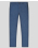 ДЕНИМ СИН ЧИНО ПАНТАЛОН С КОНТРАСТНИ ШЕВОВЕ И ЛОГО АКСЕСОАР