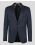 ТЪМНОСИНЬО СПОРТНО-ЕЛЕГАНТНО САК С ДВА ШЛИЦА/ЧАСТ ОТ КОСТЮМ/