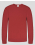 ЧЕРВЕН ПУЛОВЕР ОТ 100% PREMIUM ПАМУК В СИТНА СТРУКТУРА