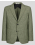 ОЛЕКОТЕНО ЗЕЛЕНО САКО МЕЛАНЖ ОТ 100% ЛЕН /ЧАСТ ОТ КОСТЮМ/