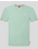 СВЕТЛОЗЕЛЕНА ПАМУЧНА ТЕНИСКА С КОНТРАСТЕН ЕЛЕМЕНТ