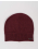 ПЛЕТЕНА ШАПКА ОТ ВЪЛНА И КАШМИР В ЦВЯТ БОРДО