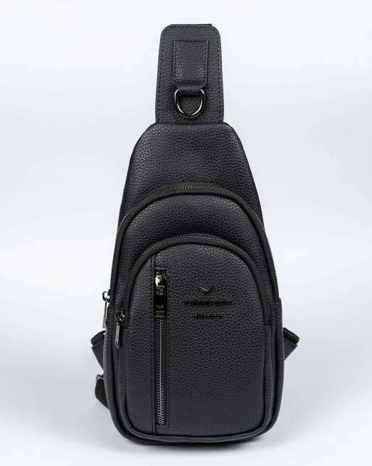 'ЧЕРНА ЧАНТА ЗА ПРЕЗ РАМО 