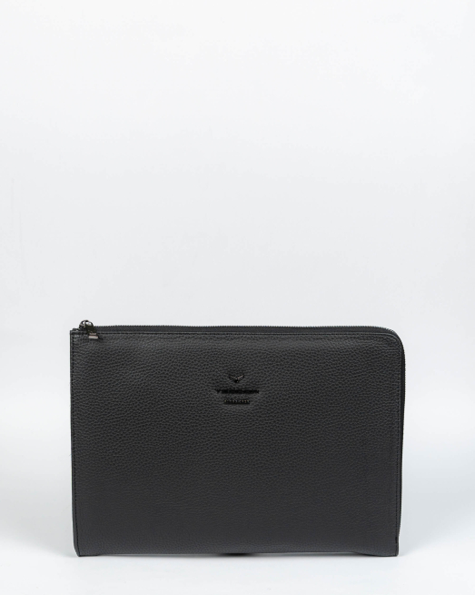 'ЧЕРНА ШАГРЕНИРАНА ЧАНТА ЗА ТАБЛЕТ 