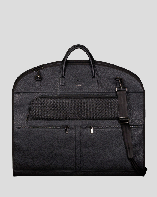 'ЧЕРЕН ЛУКСОЗЕН КАЛЪФ ЗА ДРЕХИ С МЕТАЛНО ЛОГО