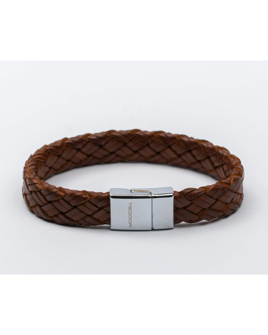 'СВЕТЛО КАФЯВА ГРИВНА В ЕДРА ПЛЕТКА