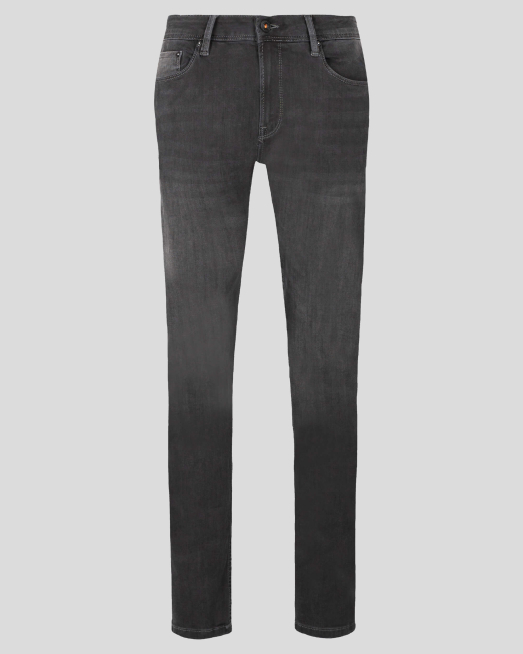 'ТЪМНО СИВИ ВТАЛЕНИ ДЪНКИ С БРОДЕРИЯ НА ДЖОБОВЕ