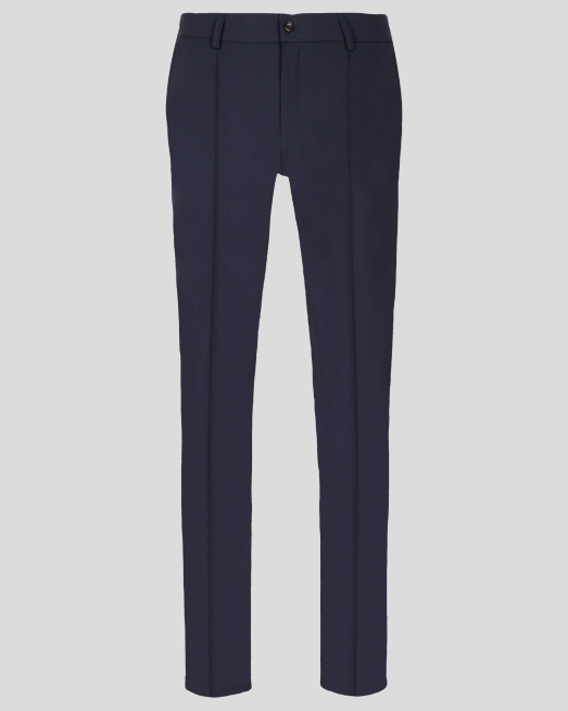 'ТЪМНО СИН ПАНТАЛОН С РЪБОВЕ И ЛОГО