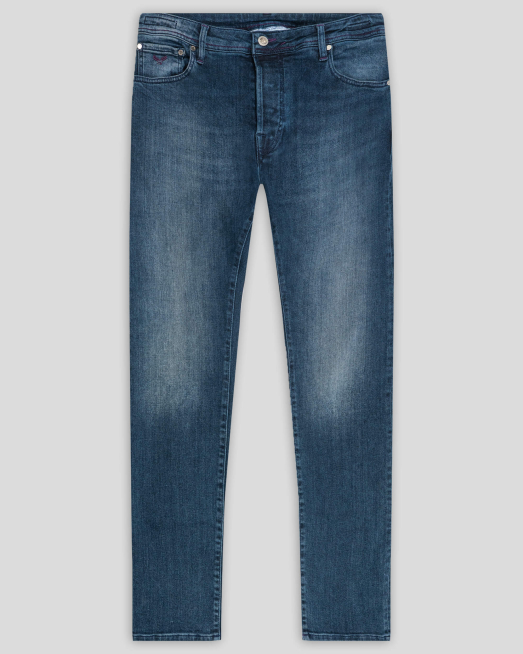 'ТЪМНО СИНИ ДЪНКИ С КОНТРАСТНИ ЕЛЕМЕНТИ PREMIUM СЕРИЯ