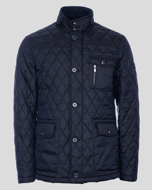 'ТЪНО СИНЬО КАПИТОНИРАНО ЯКЕ НА РОМБОВЕ