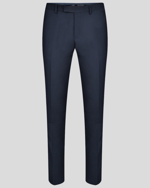 'ТЪМНО СИН КЛАСИЧЕКИ ПАНТАЛОН ВТАЛЕН СИЛУЕТ