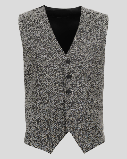 'КЛАСИЧЕСКИ ЕЛЕК ОТ ЖАКАРД В ЧЕРНО И БЯЛО