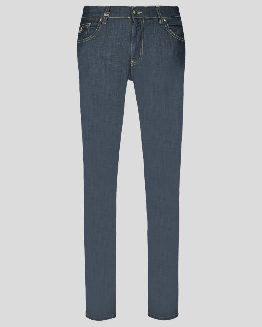 'СИНИ ВТАЛЕНИ ДЪНКИ С КОНТРАСТНИ ШЕВОВЕ