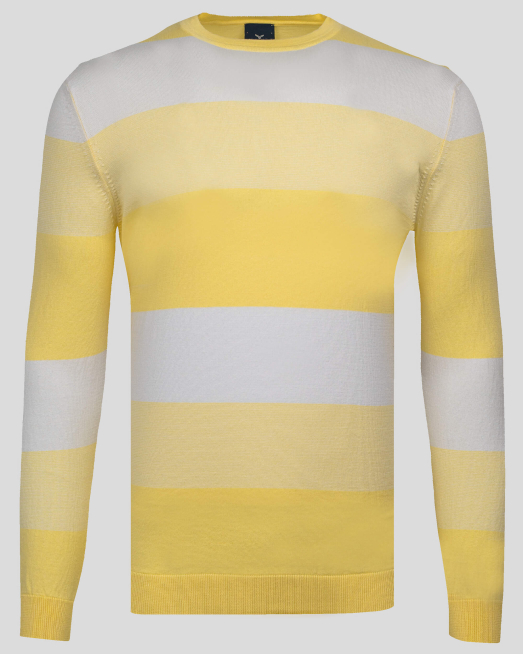 'ЖЪЛТ ЕДРО РАИРАН ПУЛОВЕР ОТ PREMIUM ПАМУК 