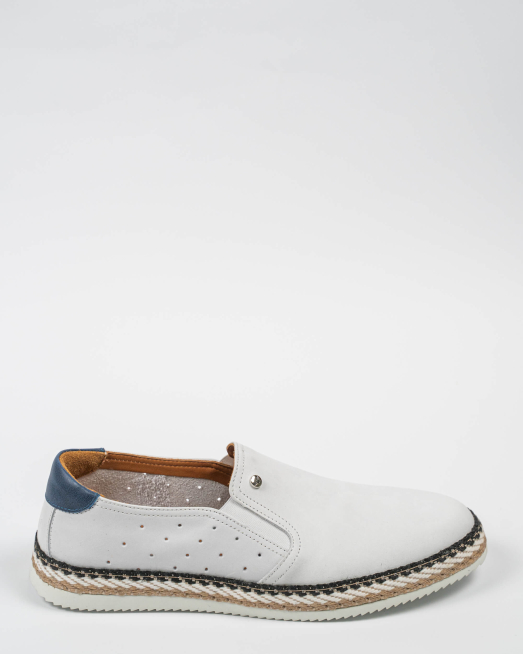 'ЕСПАДРИЛИ С КОНТРАСТЕН ШИРИТ И ЛОГО В ЕКРЮ