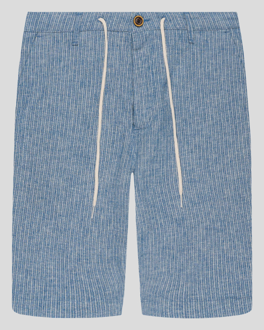 ' СИНИ БЕРМУДИ ОТ ЛЕН С ПАМУК В РАЙЕ