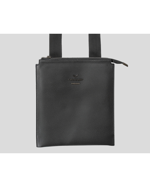 'ЧЕРНА ЧАНТА ТИП ПЛИК СЪС ШАГРЕНИРАН ЕФЕКТ