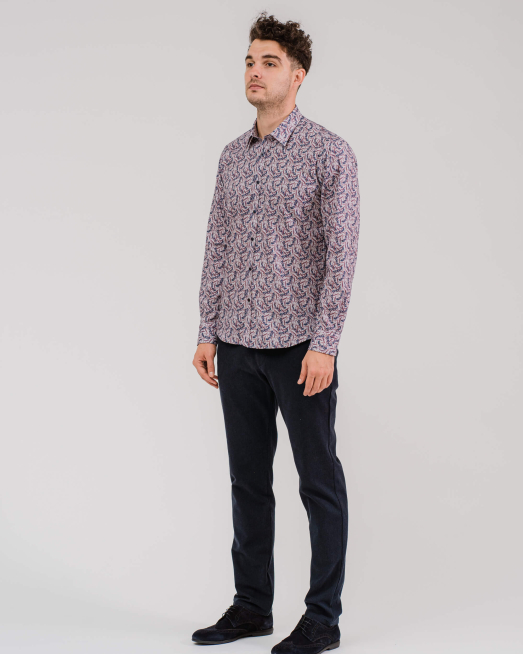 'ЕЖЕДНЕВНА РИЗА С ПРИНТ ЛИСТА