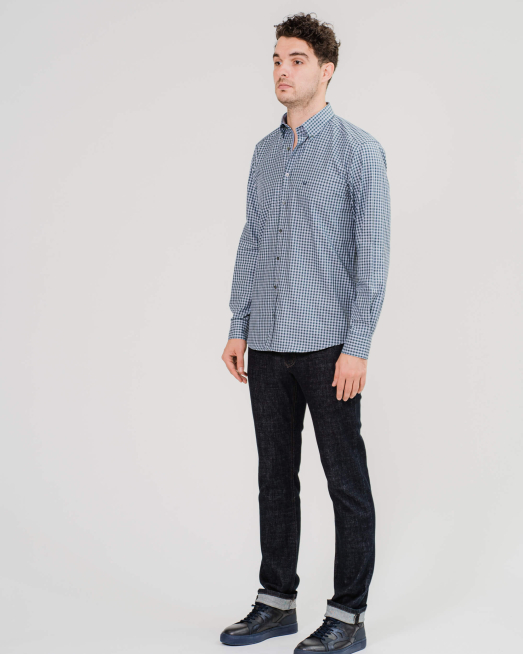 'СВОБОДНА КАРИРАНА РИЗА В СИНЬО И ЗЕЛЕНО