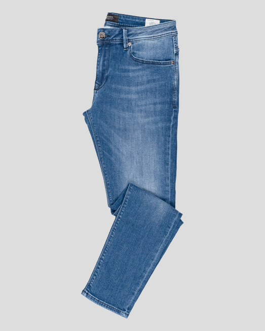 'СВЕТЛО СИНИ ДЪНКИ С ЕЛАСТАН