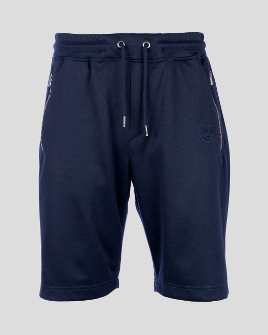 'ТЪМНО СИНИ ШОРТИ С ЛОГО