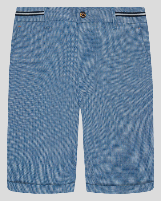 'СИНИ БЕРМУДИ В ПЕПИТ С ШИРИТ НА КОЛАНА