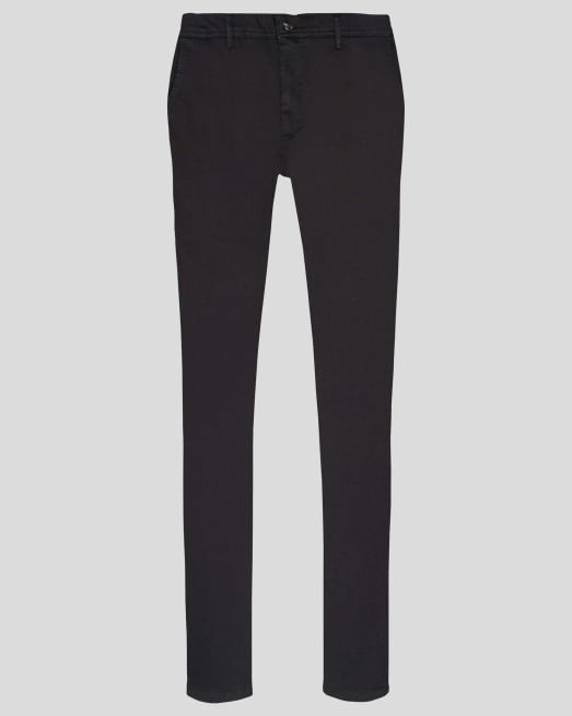 'ЧЕРЕН СВОБОДЕН ПАНТАЛОН ОТ ПАМУЧЕН ГАБАРДИН