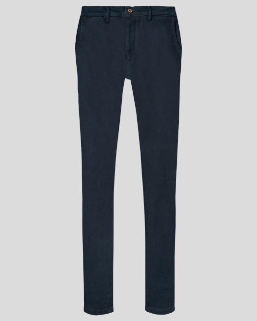 'ТЪМНО СИН ПАНТАЛОН ОТ ДЪНКОВ ПЛАТ