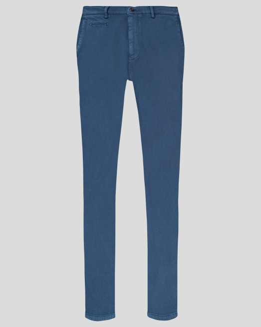 'ТЪМНО СИН ПАНТАЛОН С КОНТРАСТНА ЕМБЛЕМА