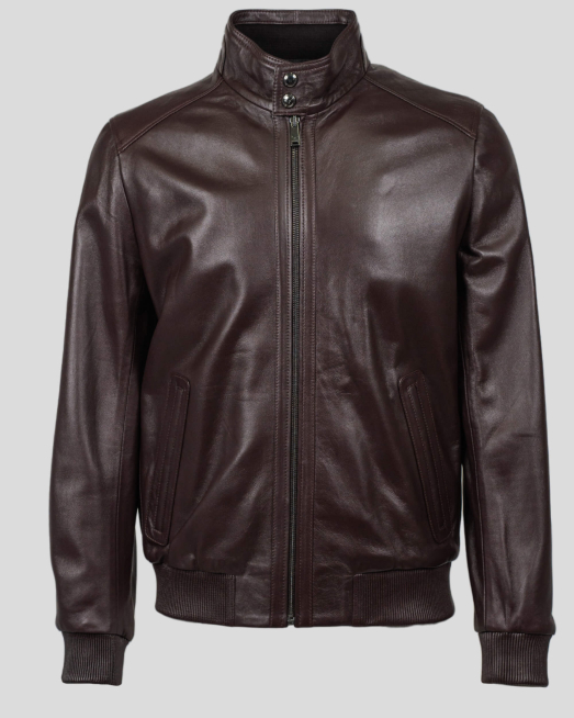 'ЯКЕ ОТ ЕСТЕСТВЕНА АГНЕШКА  КОЖА  С ДЕКОРАТИВНИ ЕЛЕМЕНТИ В БОРДО