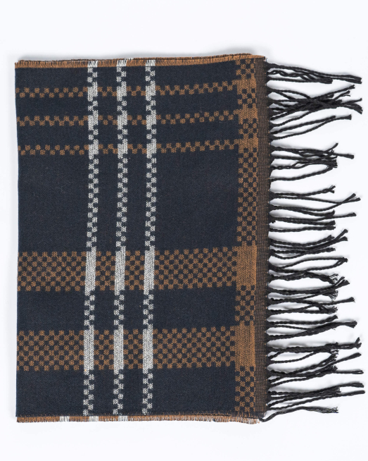 'ТРИЦВЕТЕН ШАЛ С ФИГУРИ 