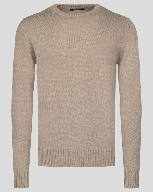 'БЕЖОВ ВЪЛНЕН ПУЛОВЕР МЕЛАНЖ