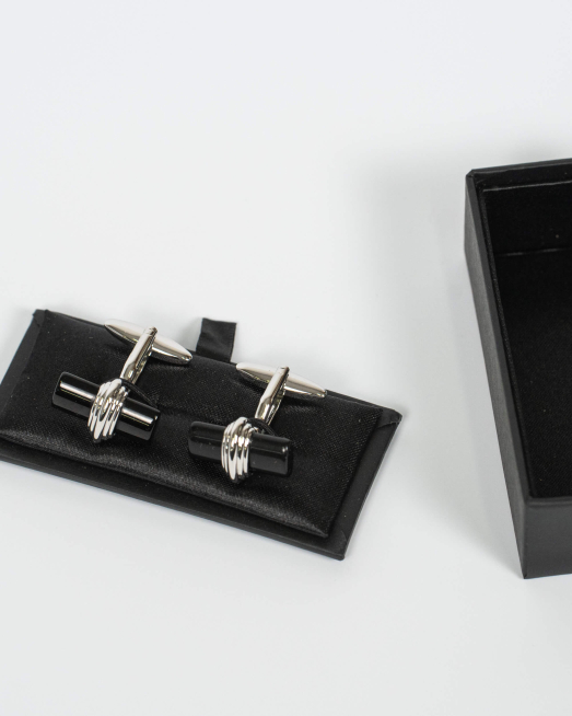 'СРЕБРИСТИ БУТОНЕЛИ С ЧЕРЕН ЦИЛИНДЪР 