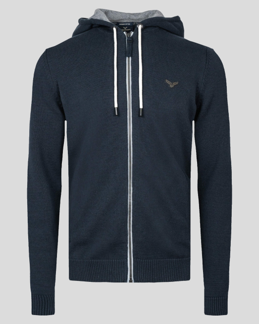 'ТЪМНО СИНЯ ЖИЛЕТКА С ЛОГО БАДЖ