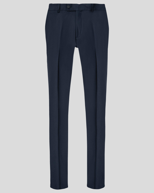 'ТЪМНО СИН КЛАСИЧЕСКИ ПАНТАЛОН ВТАЛЕН СИЛУЕТ