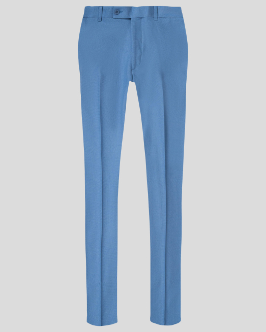 'СВЕТЛО СИН КЛАСИЧЕСКИ МОДЕЛ В СИТНА СТРУКТУРА