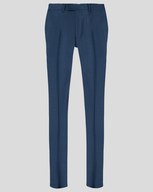 'СИН КЛАСИЧЕСКИ ПАНТАЛОН В СТРУКТУРА