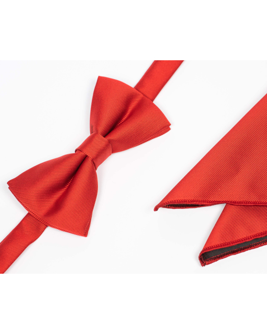 'ЧЕРВЕН КОМПЛЕКТ ПАПИЙОНКА И КЪРПА В РАЙЕ