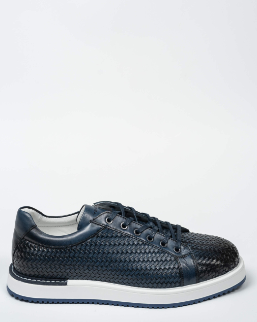 'ТЪМНО СИНИ КОМБИНИРАНИ КЕЦОВЕ С ЛОГО